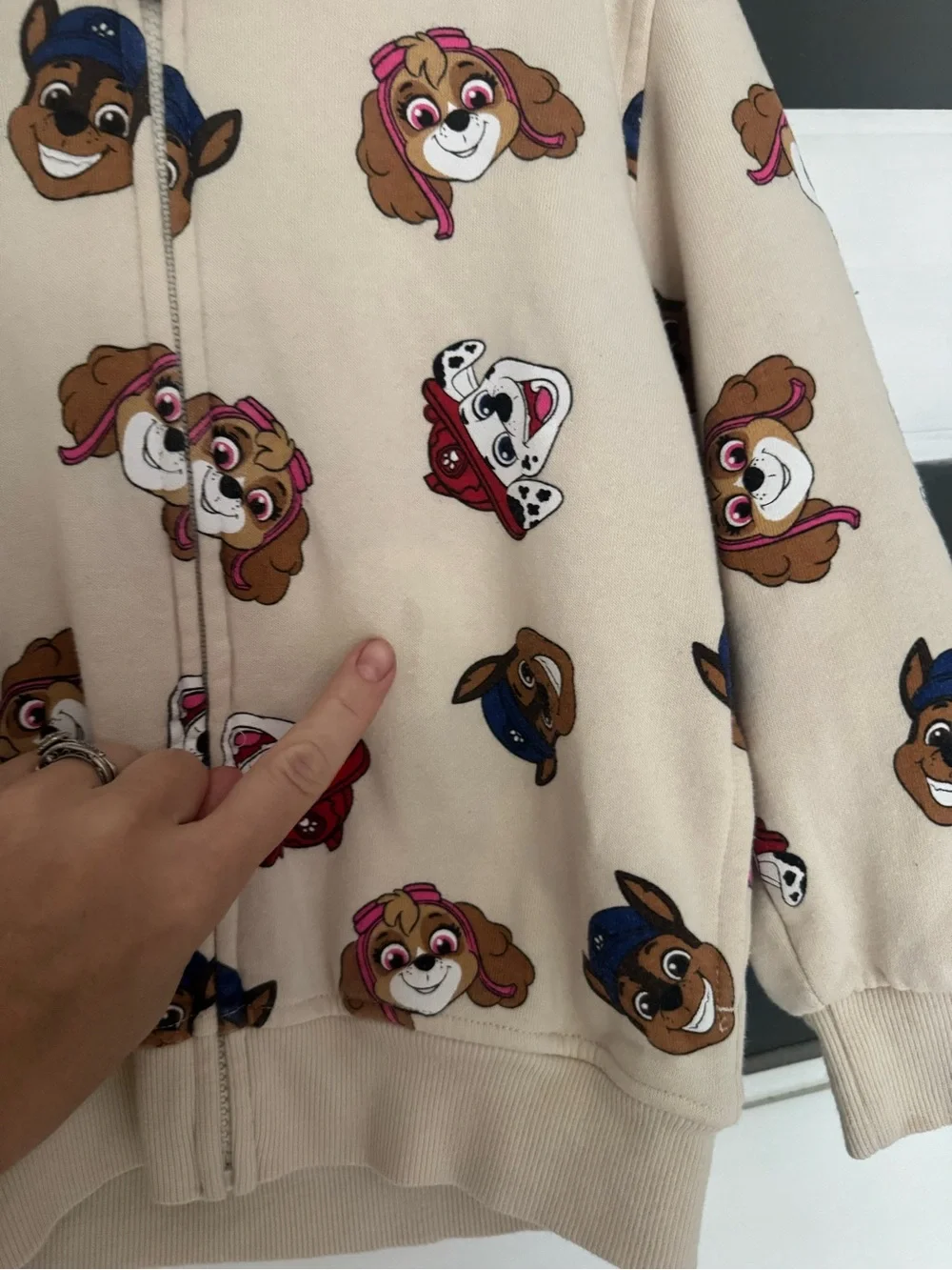 Paw Patrol Zip Up Hoodie 6T